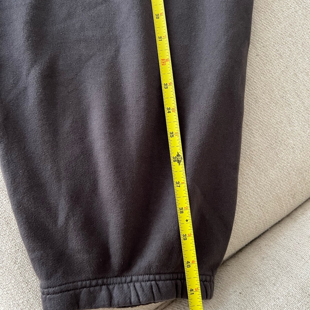 SKIMS mens classic jogger XL black dark grey French terry sweatpants 100% cotton - Picture 12 of 12